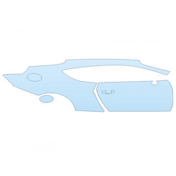 Precut PPF Kit – Clear Bra Paint Protection Film PAINT PROTECTION KIT - 2024 BENTLEY GT AZURE PASSENGER SIDE - PRECUT PPF CLEAR BRA WRAP