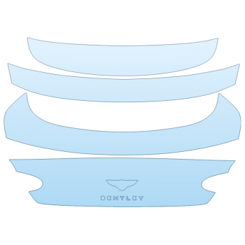 PAINT PROTECTION KIT - 2024 BENTLEY GT MULLINER TRUNK - PRECUT PPF CLEAR BRA WRAP