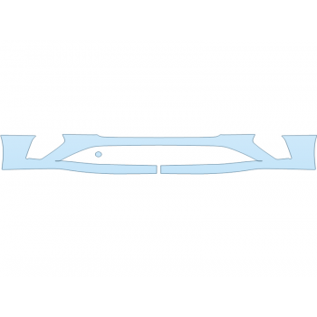 PAINT PROTECTION KIT - 2024 BENTLEY GT S BUMPER - PRECUT PPF CLEAR BRA WRAP