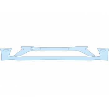 Precut PPF Kit – Clear Bra Paint Protection Film PAINT PROTECTION KIT - 2024 BENTLEY GT S BUMPER - SENSORS - PRECUT PPF CLEAR BRA WRAP