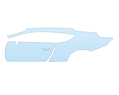 PAINT PROTECTION KIT - 2024 BENTLEY GT S DRIVER SIDE - PRECUT PPF CLEAR BRA WRAP