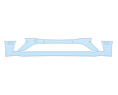 Precut PPF Kit – Clear Bra Paint Protection Film PAINT PROTECTION KIT - 2024 BENTLEY GT SPEED BUMPER - SENSORS - PRECUT PPF CLEAR BRA WRAP