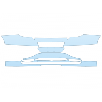 Precut PPF Kit – Clear Bra Paint Protection Film PAINT PROTECTION KIT - 2024 BENTLEY GT SPEED REAR BUMPER - PRECUT PPF CLEAR BRA WRAP