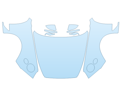 Precut PPF Kit – Clear Bra Paint Protection Film PAINT PROTECTION KIT - 2024 BENTLEY GT SPEED FULL HOOD FENDERS MIRRORS - (WRAPPED EDGES) - PRECUT PPF CLEAR BRA WRAP