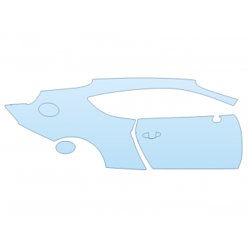 Precut PPF Kit – Clear Bra Paint Protection Film PAINT PROTECTION KIT - 2024 BENTLEY GT SPEED PASSENGER SIDE - PRECUT PPF CLEAR BRA WRAP