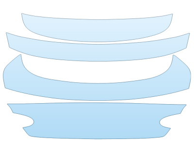 Precut PPF Kit – Clear Bra Paint Protection Film PAINT PROTECTION KIT - 2024 BENTLEY GT SPEED TRUNK - W/O BADGING - PRECUT PPF CLEAR BRA WRAP