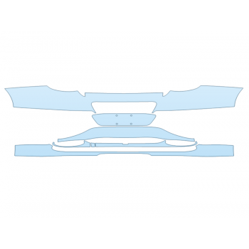 Precut PPF Kit – Clear Bra Paint Protection Film PAINT PROTECTION KIT - 2024 BENTLEY GT SPEED EDITION 12 REAR BUMPER - PRECUT PPF CLEAR BRA WRAP
