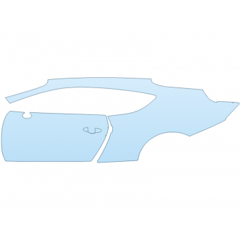 PAINT PROTECTION KIT - 2024 BENTLEY GT SPEED EDITION 12 DRIVER SIDE - PRECUT PPF CLEAR BRA WRAP
