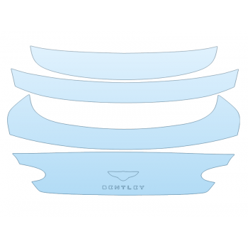 PAINT PROTECTION KIT - 2024 BENTLEY GT SPEED EDITION 12 TRUNK - PRECUT PPF CLEAR BRA WRAP