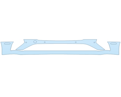 2024 BENTLEY GTC A BUMPER - SENSORS