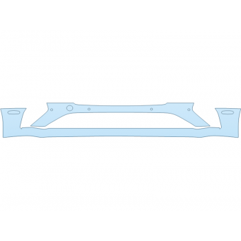 Precut PPF Kit – Clear Bra Paint Protection Film PAINT PROTECTION KIT - 2024 BENTLEY GTC AZURE BUMPER - SENSORS - PRECUT PPF CLEAR BRA WRAP