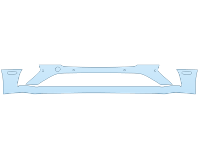 2024 BENTLEY GTC MULLINER BUMPER - SENSORS