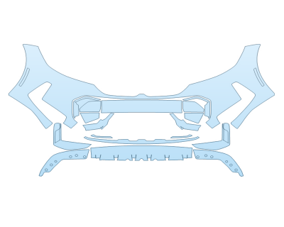 2024 BMW 330E XDRIVE BUMPER