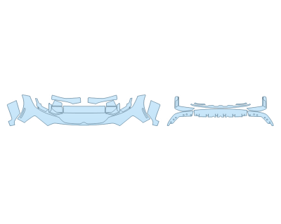 2024 BMW 330E XDRIVE BUMPER (MULTI PIECE)