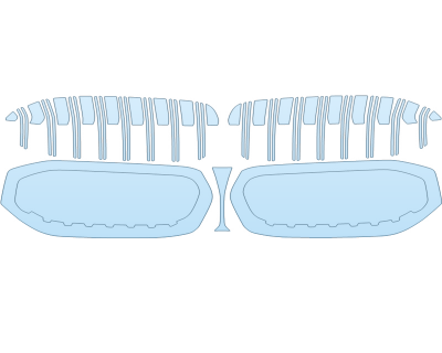 2024 BMW 330E XDRIVE GRILL