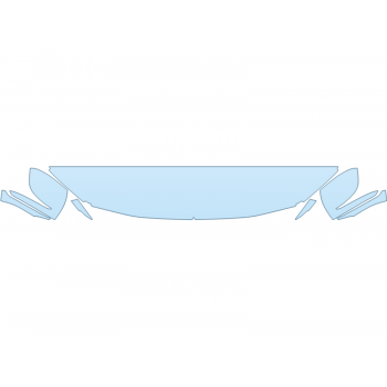 PAINT PROTECTION KIT - 2024 BMW 4 SERIES 440I XDRIVE COUPE HOOD FENDERS MIRRORS 12 INCH - (WRAPPED EDGES) - PRECUT PPF CLEAR BRA WRAP