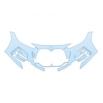 PAINT PROTECTION KIT - 2024 BMW 4 SERIES M440I CONVERTIBLE BUMPER - SENSORS - PRECUT PPF CLEAR BRA WRAP