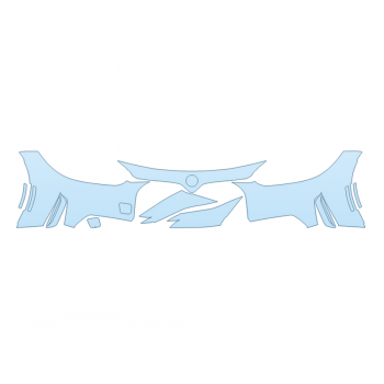 PAINT PROTECTION KIT - 2025 BMW I4 EDRIVE 35 BUMPER (MULTI PIECE) - PRECUT PPF CLEAR BRA WRAP