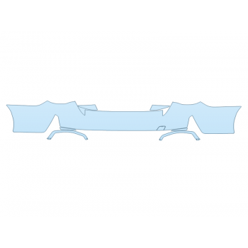 Precut PPF Kit – Clear Bra Paint Protection Film PAINT PROTECTION KIT - 2025 BMW I4 EDRIVE 35 REAR BUMPER - PRECUT PPF CLEAR BRA WRAP