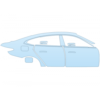 PAINT PROTECTION KIT - 2025 BMW I4 EDRIVE 35 PASSENGER SIDE - PRECUT PPF CLEAR BRA WRAP