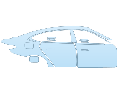 PAINT PROTECTION KIT - 2025 BMW I4 EDRIVE 35 PASSENGER SIDE - PRECUT PPF CLEAR BRA WRAP