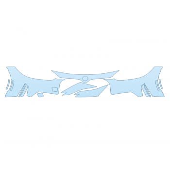 Precut PPF Kit – Clear Bra Paint Protection Film PAINT PROTECTION KIT - 2024 BMW I4 EDRIVE 40 BUMPER (MULTI PIECE) - PRECUT PPF CLEAR BRA WRAP