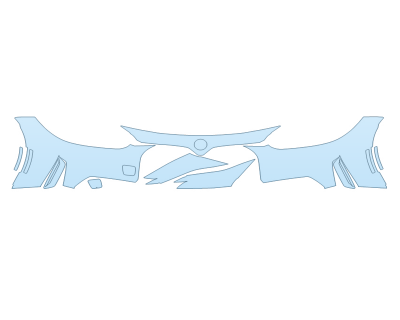 Precut PPF Kit – Clear Bra Paint Protection Film PAINT PROTECTION KIT - 2024 BMW I4 EDRIVE 40 BUMPER (MULTI PIECE) - PRECUT PPF CLEAR BRA WRAP