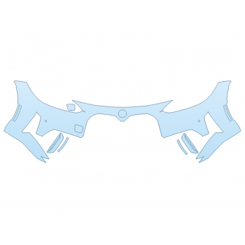 PAINT PROTECTION KIT - 2024 BMW I4 EDRIVE 40 BUMPER - SENSORS - PRECUT PPF CLEAR BRA WRAP