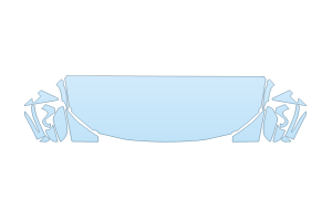 2026 BMW I4 EDRIVE 40 HOOD FENDERS MIRRORS 24 INCH - (WRAPPED EDGES)