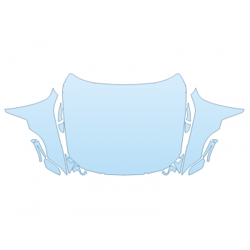 Precut PPF Kit – Clear Bra Paint Protection Film PAINT PROTECTION KIT - 2024 BMW I4 EDRIVE 40 FULL HOOD FENDERS MIRRORS - (WRAPPED EDGES) - PRECUT PPF CLEAR BRA WRAP