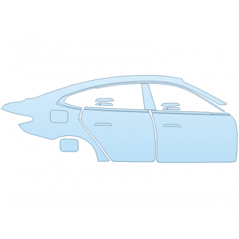PAINT PROTECTION KIT - 2024 BMW I4 EDRIVE 40 PASSENGER SIDE - PRECUT PPF CLEAR BRA WRAP