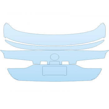 Precut PPF Kit – Clear Bra Paint Protection Film PAINT PROTECTION KIT - 2024 BMW I4 EDRIVE 40 TRUNK - PRECUT PPF CLEAR BRA WRAP