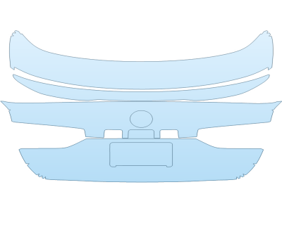 Precut PPF Kit – Clear Bra Paint Protection Film PAINT PROTECTION KIT - 2024 BMW I4 EDRIVE 40 TRUNK - PRECUT PPF CLEAR BRA WRAP