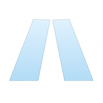 Precut PPF Kit – Clear Bra Paint Protection Film PAINT PROTECTION KIT - 2024 BMW I4 EDRIVE 40 B PILLARS - PRECUT PPF CLEAR BRA WRAP