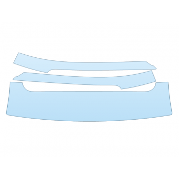 PAINT PROTECTION KIT - 2024 BMW I4 EDRIVE 40 ROOF - PILLARS - PRECUT PPF CLEAR BRA WRAP