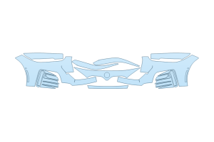 2026 BMW I4 M50 BUMPER (MULTI PIECE) - SENSORS