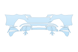 2026 BMW I4 M50 REAR BUMPER