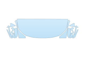 2026 BMW I4 M50 HOOD FENDERS MIRRORS 24 INCH - (WRAPPED EDGES)