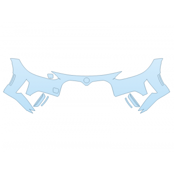 PAINT PROTECTION KIT - 2024 BMW I4 XDRIVE 40 BUMPER - PRECUT PPF CLEAR BRA WRAP