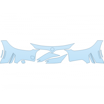 PAINT PROTECTION KIT - 2024 BMW I4 XDRIVE 40 BUMPER (MULTI PIECE) - PRECUT PPF CLEAR BRA WRAP