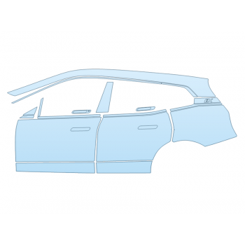 PAINT PROTECTION KIT - 2025 BMW IX XDRIVE50 SHADOWLINE DRIVER SIDE - PRECUT PPF CLEAR BRA WRAP