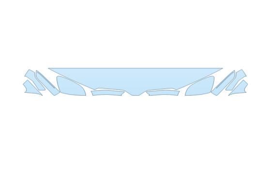 PAINT PROTECTION KIT - 2026 BMW IX XDRIVE50 SPORT HOOD FENDERS MIRRORS 12 INCH - - PRECUT PPF CLEAR BRA WRAP