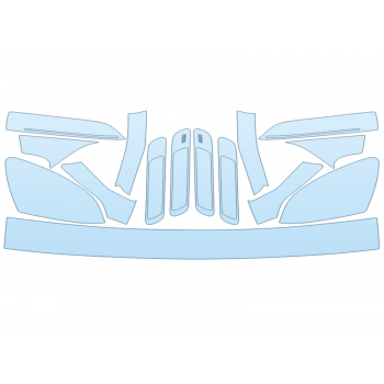 PAINT PROTECTION KIT - 2025 BMW IX XDRIVE50 SPORT MIRRORS - DOOR CUPS - LUGGAGE AREA - PRECUT PPF CLEAR BRA WRAP