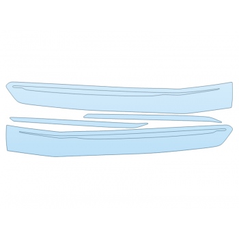 PAINT PROTECTION KIT - 2025 BMW IX XDRIVE50 SPORT TAIL LIGHTS - PRECUT PPF CLEAR BRA WRAP