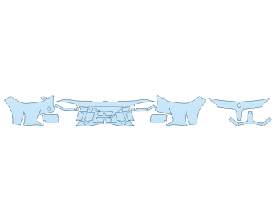 2024 BMW M3 CS BUMPER (MULTI PIECE)