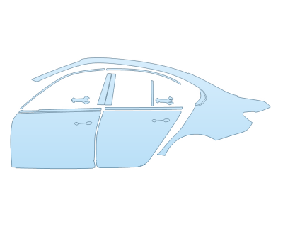 PAINT PROTECTION KIT - 2025 BMW M3 CS DRIVER SIDE - PRECUT PPF CLEAR BRA WRAP