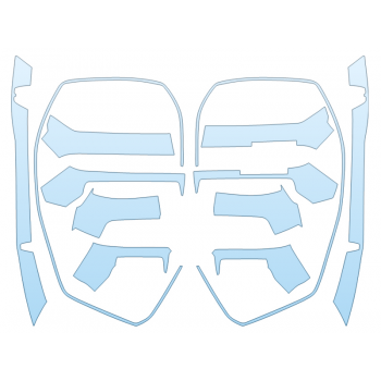 PAINT PROTECTION KIT - 2025 BMW M3 CS GRILL - PRECUT PPF CLEAR BRA WRAP