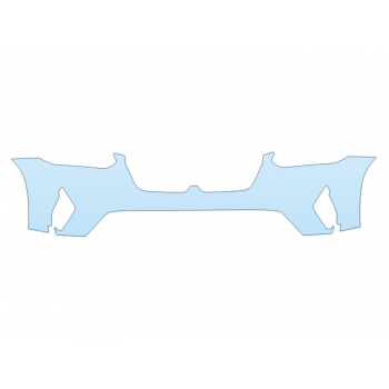 PAINT PROTECTION KIT - 2024 BMW X3 XDRIVE 30E BUMPER (MULTI PIECE) - PRECUT PPF CLEAR BRA WRAP