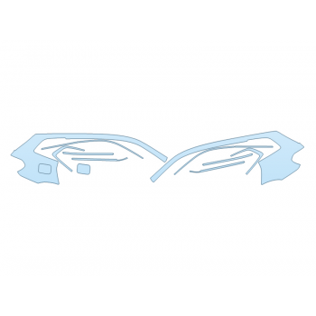 PAINT PROTECTION KIT - 2024 BMW X3 XDRIVE 30E REAR FULL FENDERS - PRECUT PPF CLEAR BRA WRAP