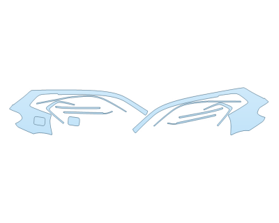 PAINT PROTECTION KIT - 2024 BMW X3 XDRIVE 30E REAR FULL FENDERS - PRECUT PPF CLEAR BRA WRAP